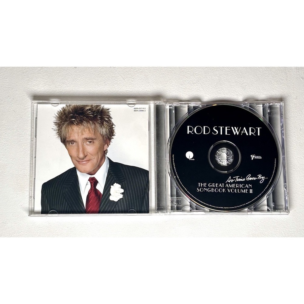 Rod Stewart - As Time Goes By The Great American Songbook II CD 2003 Pop J - Picture 3 of 4